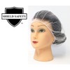 Food Service Hair Nets, Latex Free, White, 21 Inches, 1000
