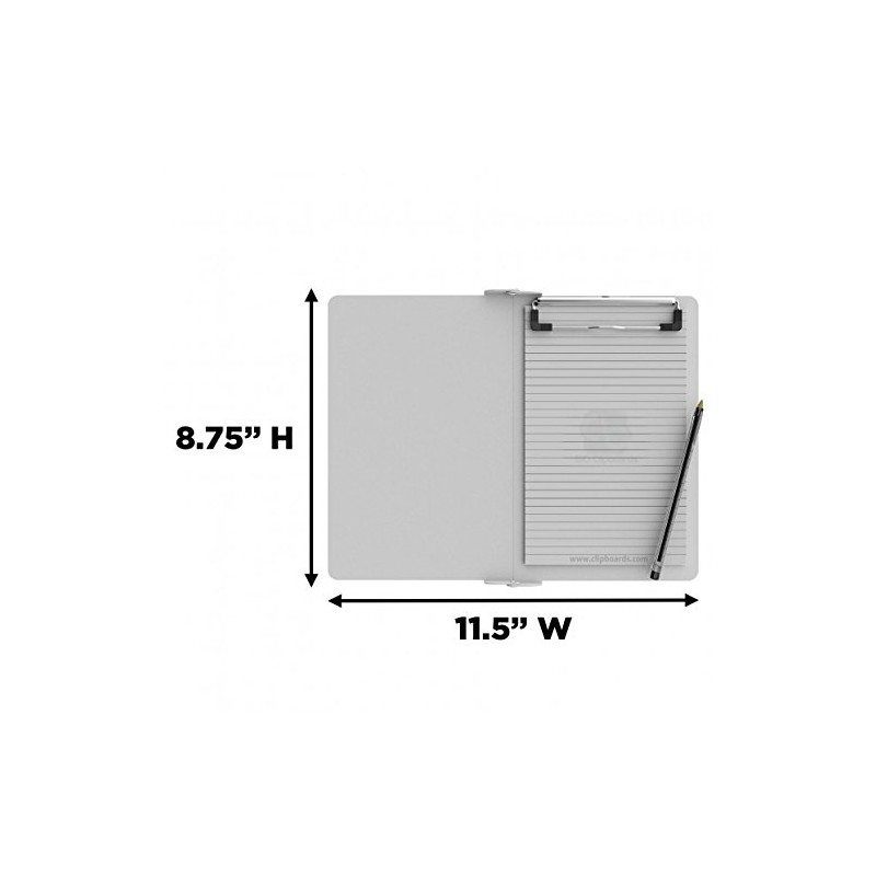 Folding Memo ISO Clipboard - White