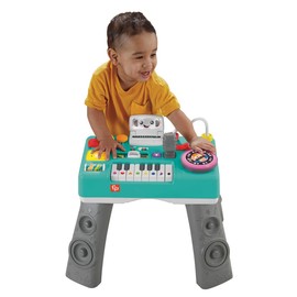 Fisher-Price Fun DJ Activity Table Fisher-Price Fun & Learn Music Educational Toy Funny DJ Activity Table for Baby & Toddler HRB61
