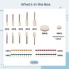 140 PCS Polishing Kit Compatible with Dremel, Polishing Bits &