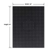WallPeg Pegboard Panels Garage Organization - Wall Storage Kit (PB-1-B)