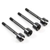 FTX OUTBACK ALUMINIUM WHEEL AXLE EXTRA LONG +5MM (4)