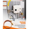 YIGUCS Q314A4586 Pilot Burner with Thermocouple Assembly Fit for Honeywell，for