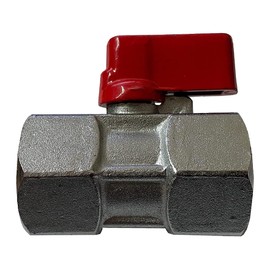 kippen 5004A1 Mini Ball Valve Made of Brass 1/2 inch F Connection