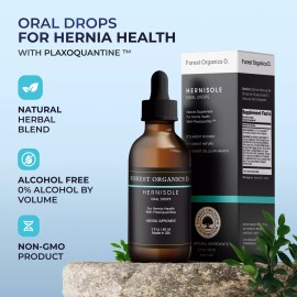 Forest Organics Hernia Health Drops for Inguinal Hernia, Umbilical & Hiatal,Femoral Hernia belt