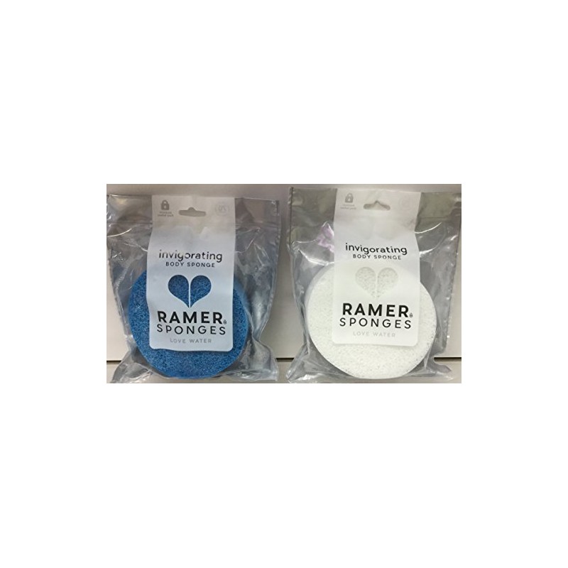 Ramer Sponges Invigorating Body Sponge [Colours May Vary] [One Picked