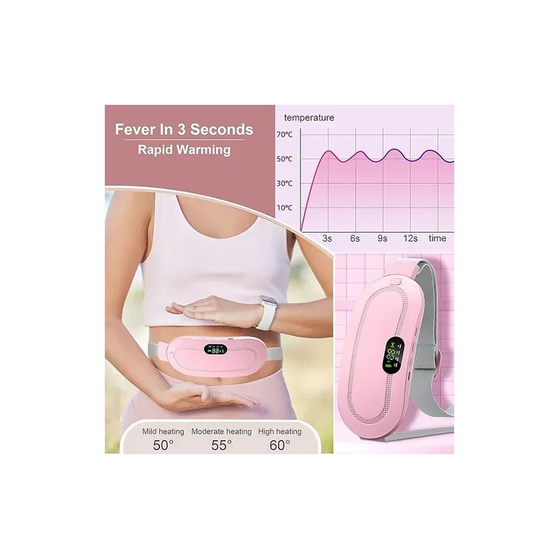 Cinturon Eléctrico Bolsa Para Termica Colicos Menstruales