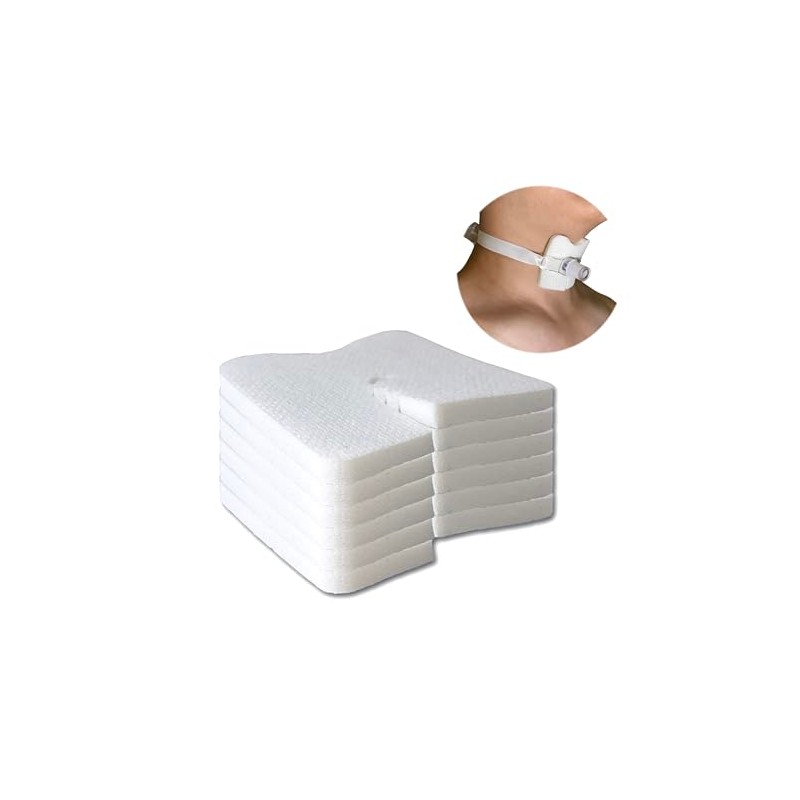 RCARE Thick Tracheostomy Dressing Pads, Nephrostomy - Soft and Breathable