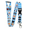 ROLSELEY Lanyard Neck Strap 20 DOGS/PUPPIES Pattern With Metal Lobster
