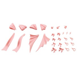 Kotobukiya M.S.G Modeling Support Goods, Dress Up Parts, Cute Ribbon Set, Total Length: Approx. 3.9 inches (100 mm), Non-scale, Plastic Model