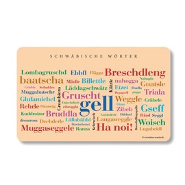 Breakfast Board Swabian Words