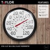 Taylor Big and Bold Wall Thermometer, Indoor Outdoor Thermometer, Wireless