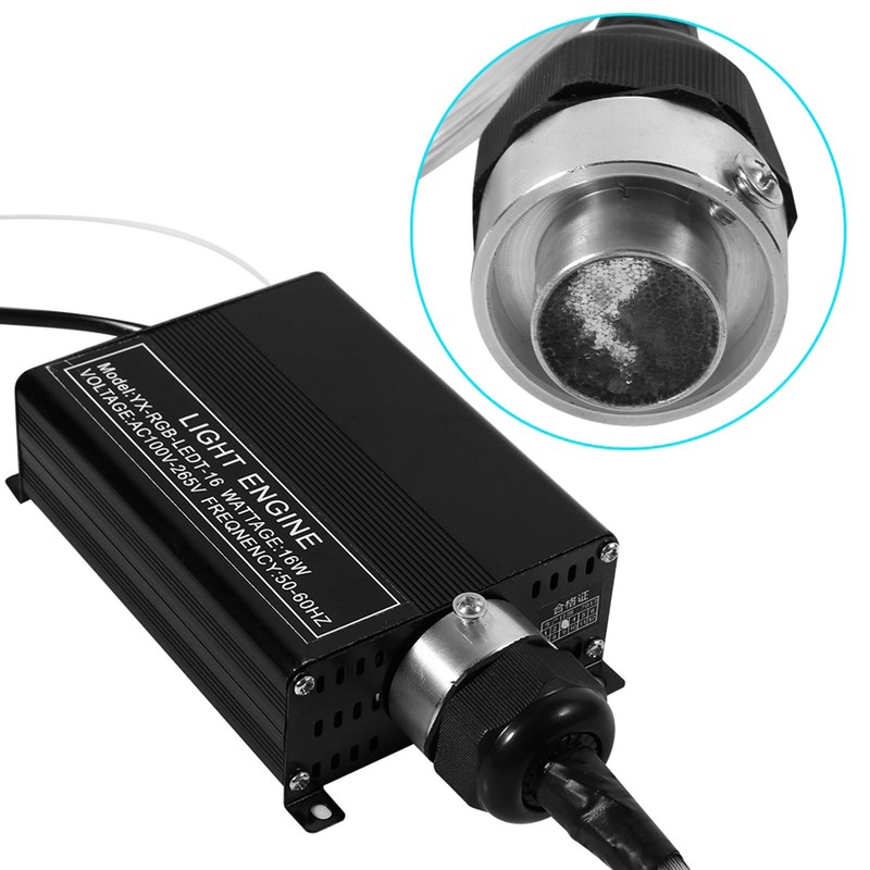 16 W RGBW LED Plastic Fibre Ceiling Decoration Kit Light