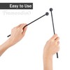 Framendino, 10 Pack Plastic Bell Mallets Solid Drum Percussion Sticks