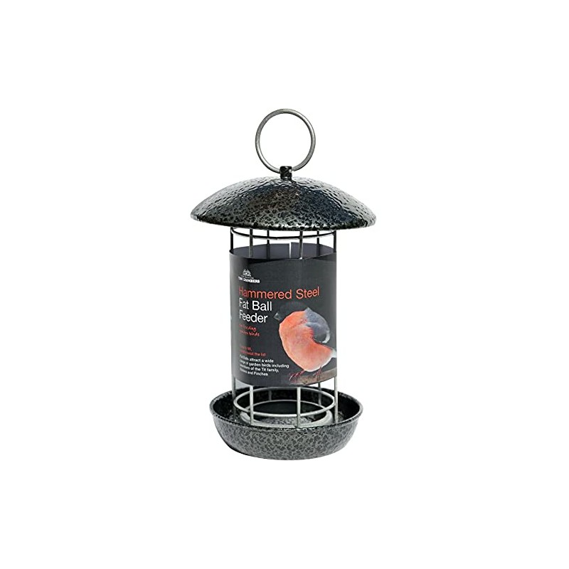 Tom Chambers Hammered Steel Fat Ball Feeder