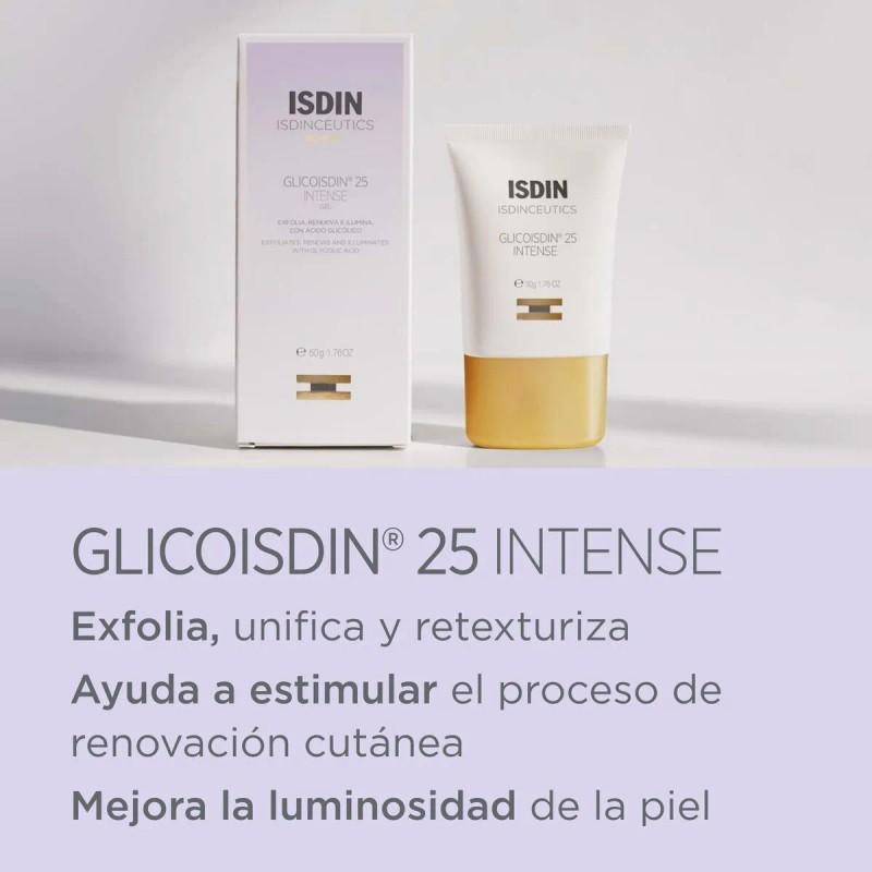 Isdin Isdinceutics Glicoisdin Gel 25% Intense 50 Ml Todo Tipo