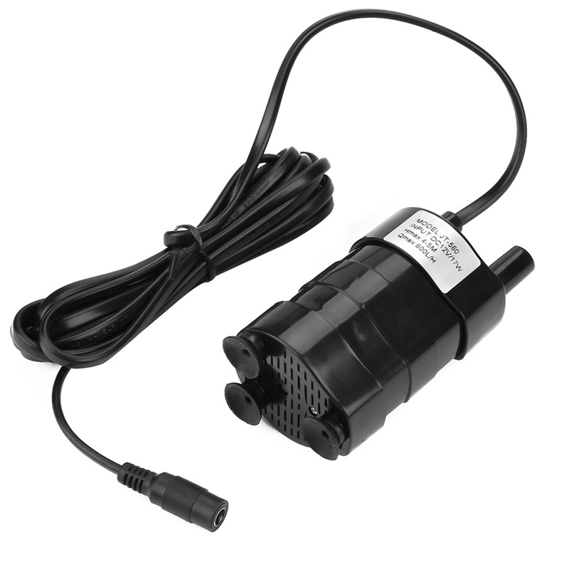 Mini High Hydraulic Head DC Brushless Submersible Water Pump 12V