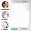 Shop4Mailers 6-Up White Permanent Self Adhesive Shipping Labels 3 1/3”