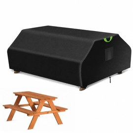 ZUYIYI Picnic Table Cover,Fits 6ft Picnic Tables,Outdoor Picnic Bench Cover