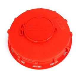 heyous IBC Tote Lid Cover Red Cap with Vent Hole and Gasket for Food and Other Industries Storage