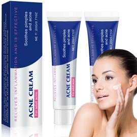 Dabacc Acne Treatment Cream, 40ml Pimple Cream with S-alicylic acid, Fast Acting Spot Treatment for Face, Spot C/ream Reduces Blemishes & Breakouts, Gentle Skin Care for All Skin Types