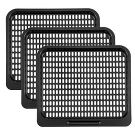 Cooking Tray for Instant Vortex Plus 10 Quart Air Fryer,3 Pcs Replacement Parts for Innsky 10.6 Qt Oven,Nonstic Cooking Rack,Air Fryer Replacement Parts and Accessories