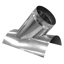 Duct Outlet 45 Degree Saddletap Round HVAC (7") to Fit On 10"