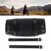 Motorbike Roll Saddlebags 2 Strap Buckle Closure Waterproof 2 Strap