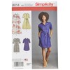 Simplicity 8014 Women's Shirt Dress Sewing Patterns, Sizes 6-14