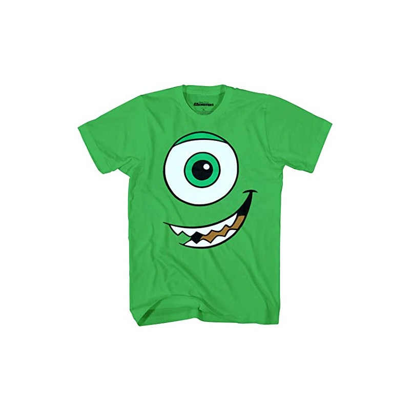 Animation Shops Monsters Inc Mike Wazowski Face Costume T-Shirt (Medium)