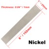 Anode Set, 25 x 152 x 1 mm, Pure Nickel