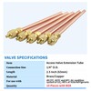 WISSCOOL 10PCS 1/4” HAVC AC Schrader Access Service Valve 1/4''