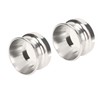 Polished Aluminium NAB Hub Adapters 10 Inch Opener Universal Loading