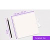 Styloo Square White Scrapbook Photo Album 50 Sheets 20X20 cm