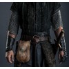 L'VOW Viking Fur Belt Bag Renaissance Belt Pouch Portable Drawstring