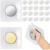Flycppo Hidden Magnetic Closure, 20 Pairs of Sewing Magnetic Buttons,