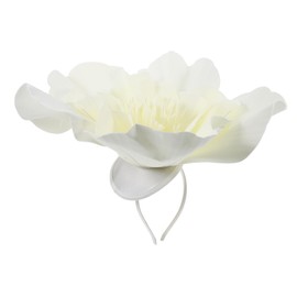 BESPORTBLE Large Flower Fascinator Headband for Women Stylish Floral Hair Accessory for Tea Parties and Events Unique Oversized Flower Decoration for Weddings and Horse Racing
