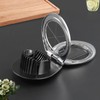 Stainless steel egg slicer, egg slicer - practical 2-in-1 egg