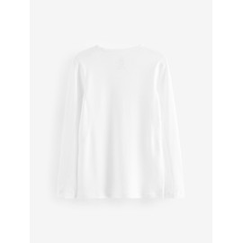 NEXT 2 Pack Long Sleeve Shirts, Kind To Skin, White