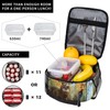 VANZEV Lunch Box for Women Men, Deer Insulated Lunch Box