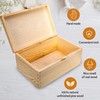 Wooden Box with Lid Wooden Box Storage Box Decorative 30