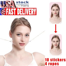 Face Slimming Lifting Tape Invisible Clear V-Shaped Facial Shaping Stickers