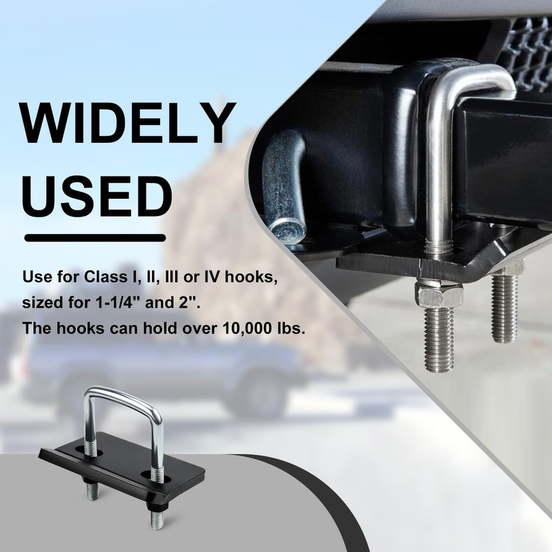 Cenipar Hitch Tightener Anti-Rattle Stabilizer for 1.25" and 2" Hitches