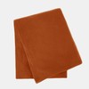Dreamscene Fleece Throw Blankets Burnt Orange, Soft Thick Fleece Blankets