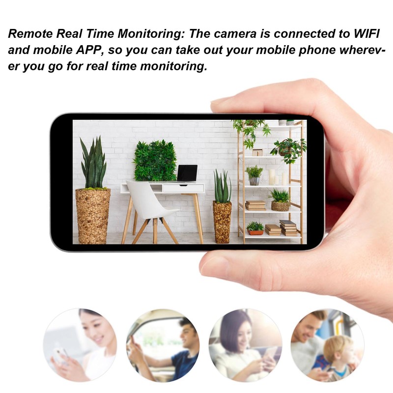 WiFi HD Surveillance Camera Smart Night Vision Two Way Voice