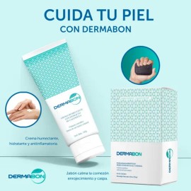 Kit 3 Jabones Dermabon De 90 Gr C/u Y Una Crema Hidratante
