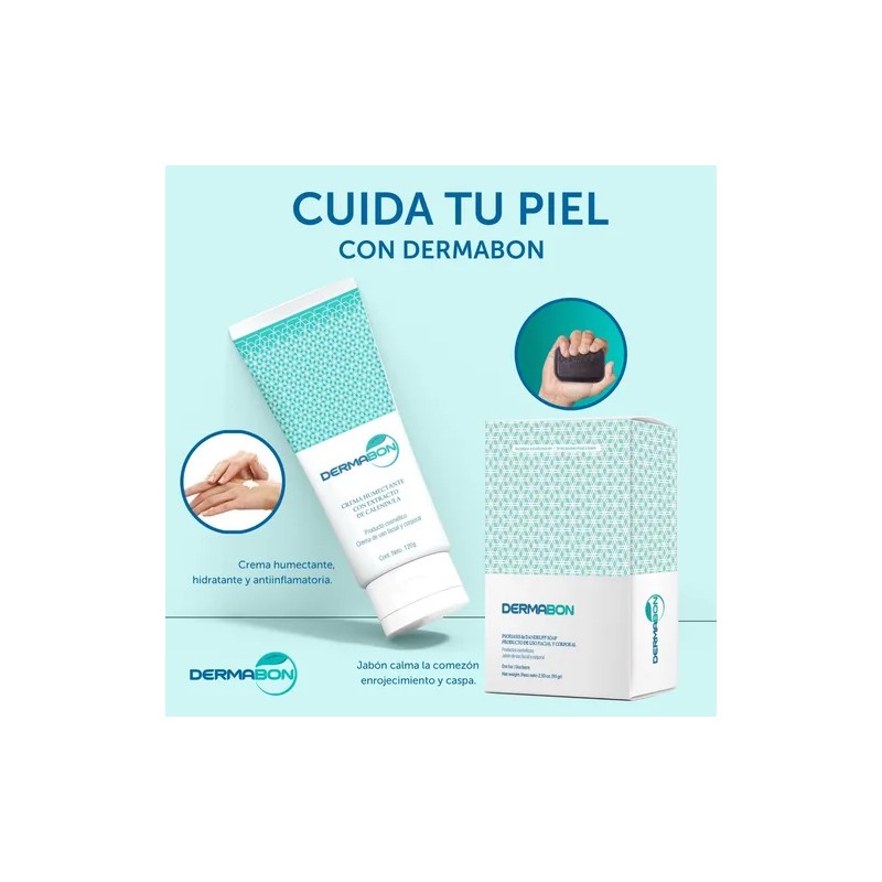 Kit 3 Jabones Dermabon De 90 Gr C/u Y Una