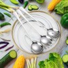 CTCEHL Salad Server Set, Stainless Steel Salad Spoons and Stainless