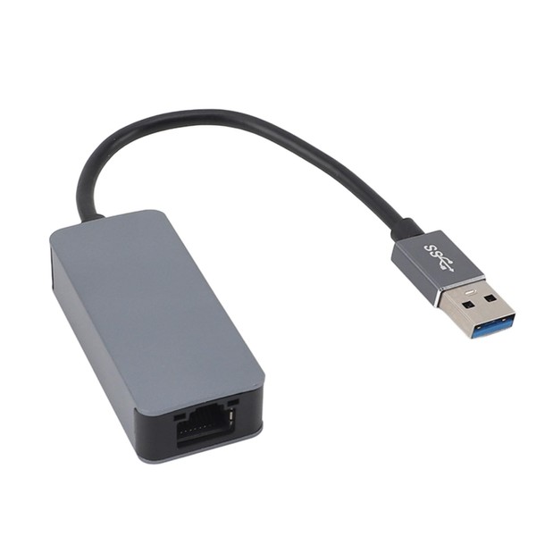 USB 3.0 to 2.5G Ethernet Adapter, Portable USB 3.2 AM