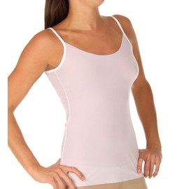 Commando Women's Whisper Weight Layering Cami WCA02 White Camisole SM/MD